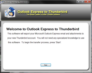 Outlook Express to Thunderbird screenshot